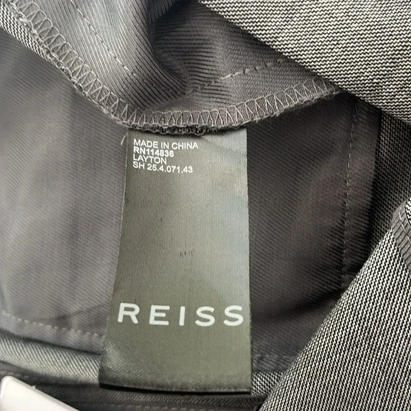 Reiss Gray Tailored Trousers for a Polished Look - Picture 12 of 14